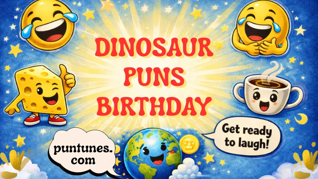 dinosaur puns birthday