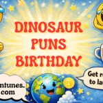 dinosaur puns birthday