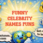 funny celebrity names puns