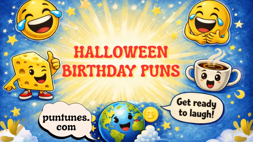 halloween birthday puns