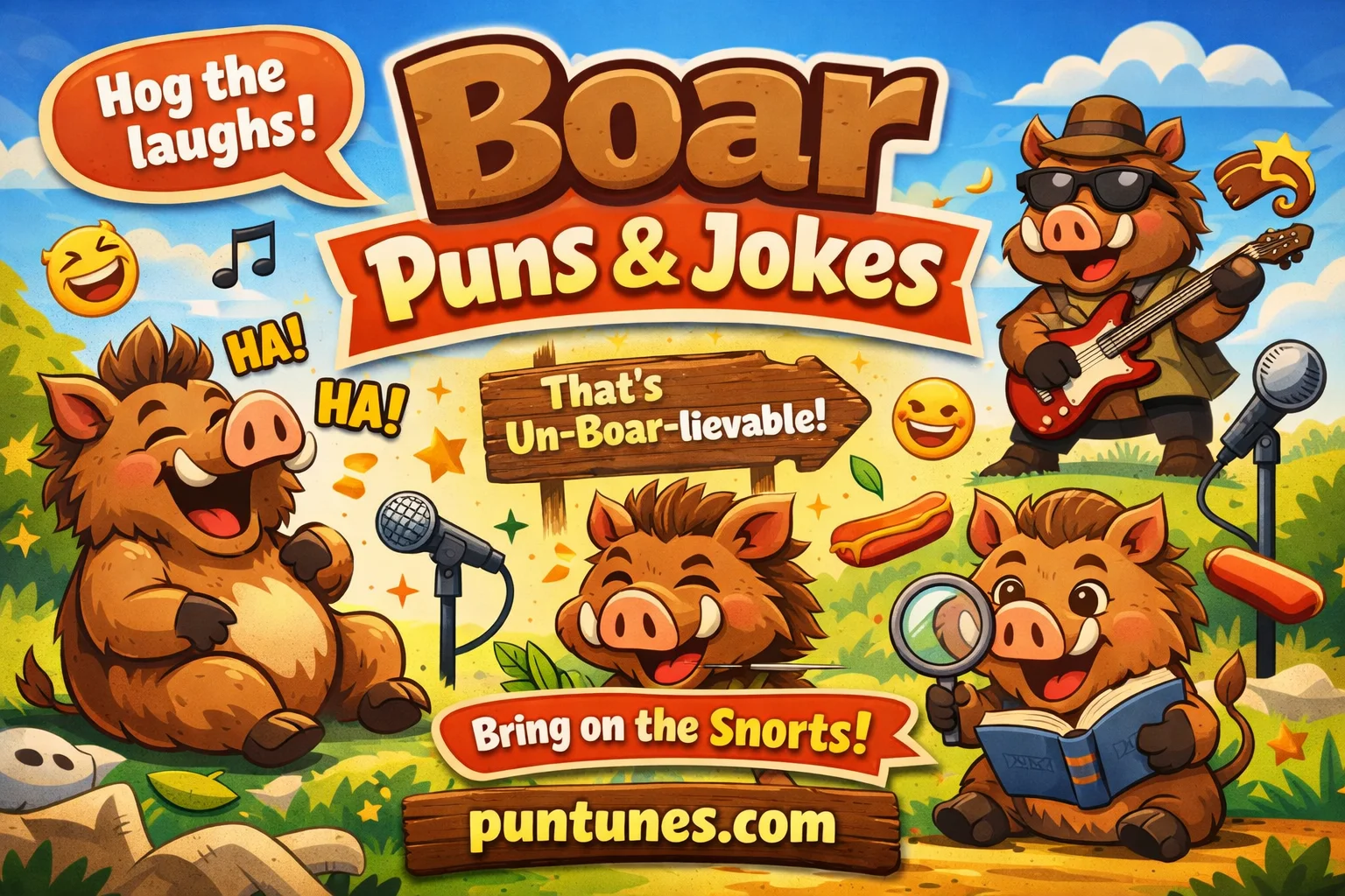 boar puns