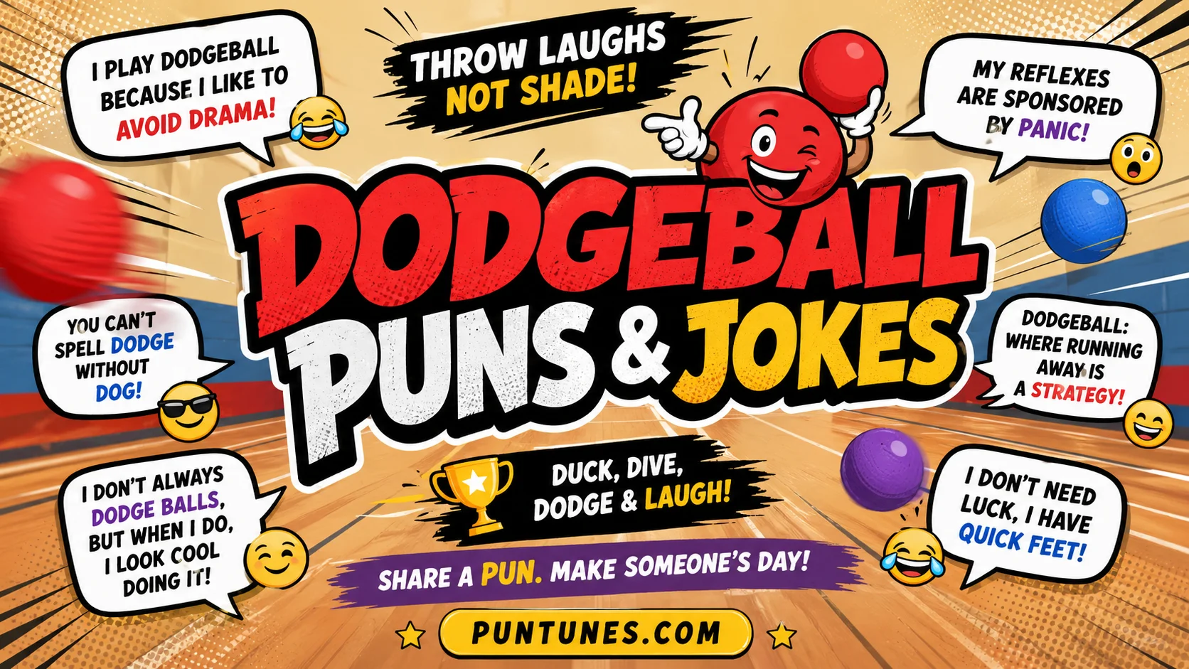 dodgeball puns