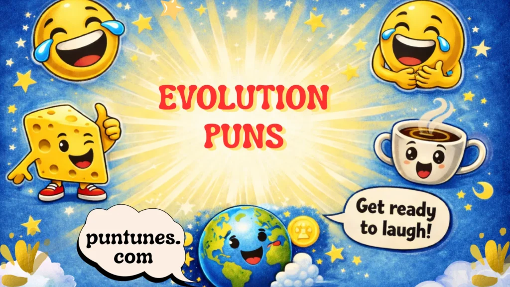 evolution puns