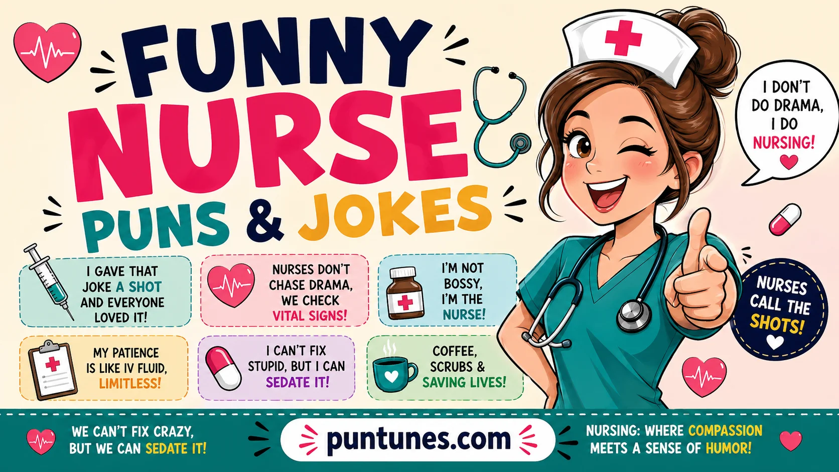 funny nurse puns