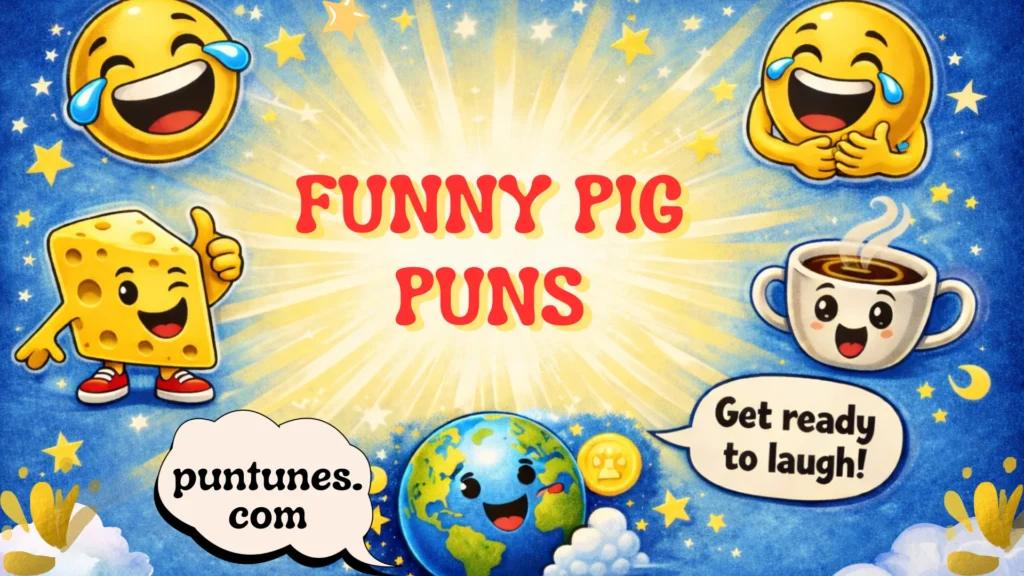 funny pig puns