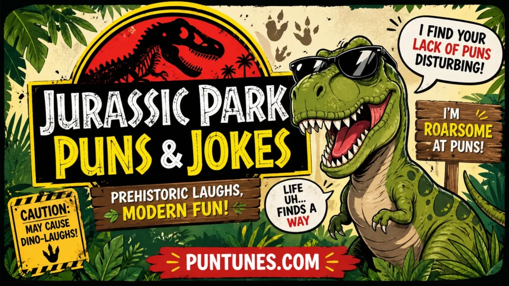 jurassic park puns