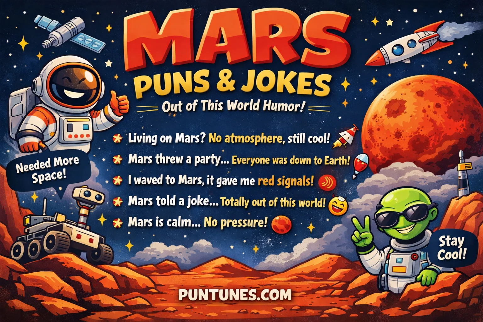 mars puns