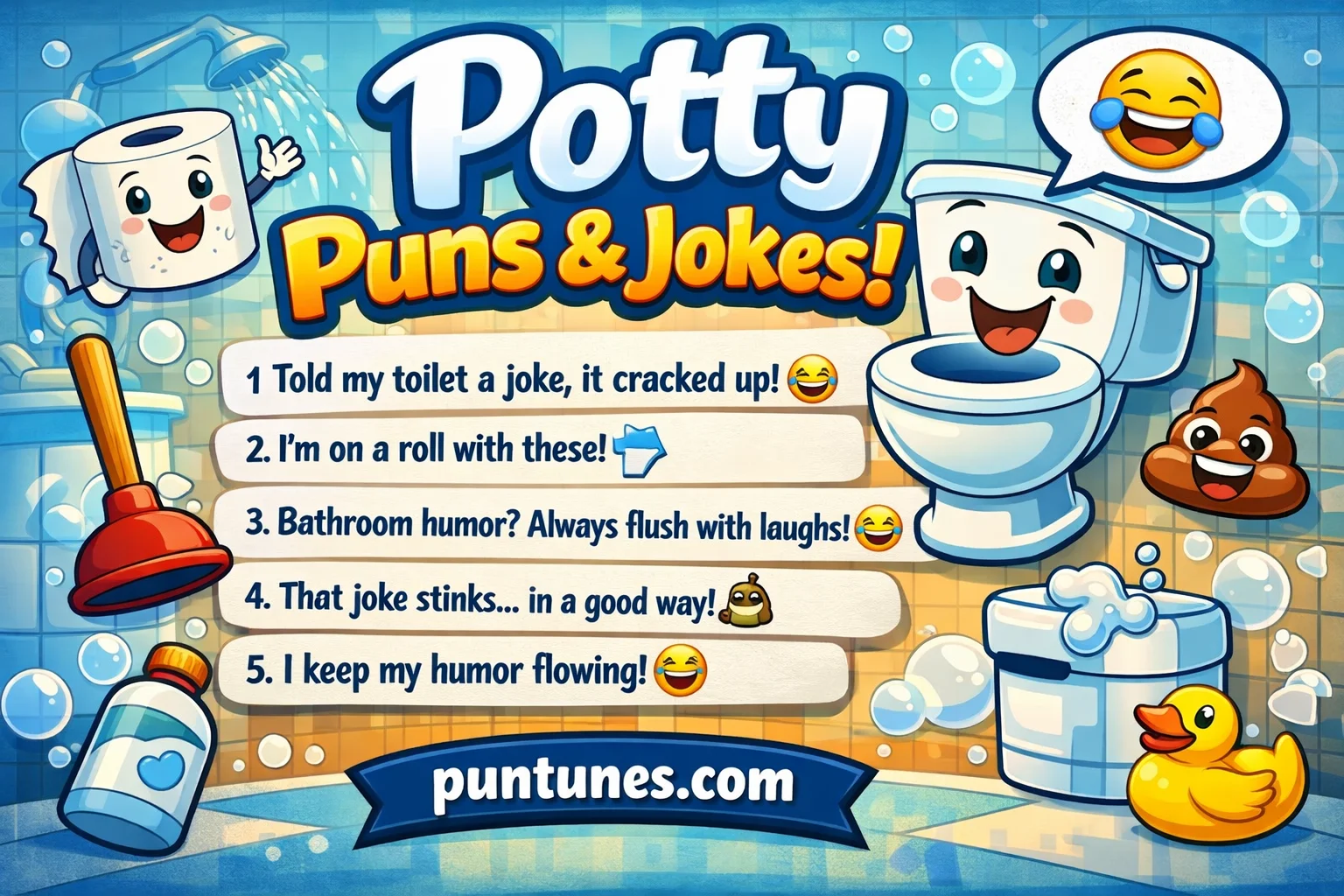 potty puns