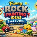 puns funny rock painting ideas