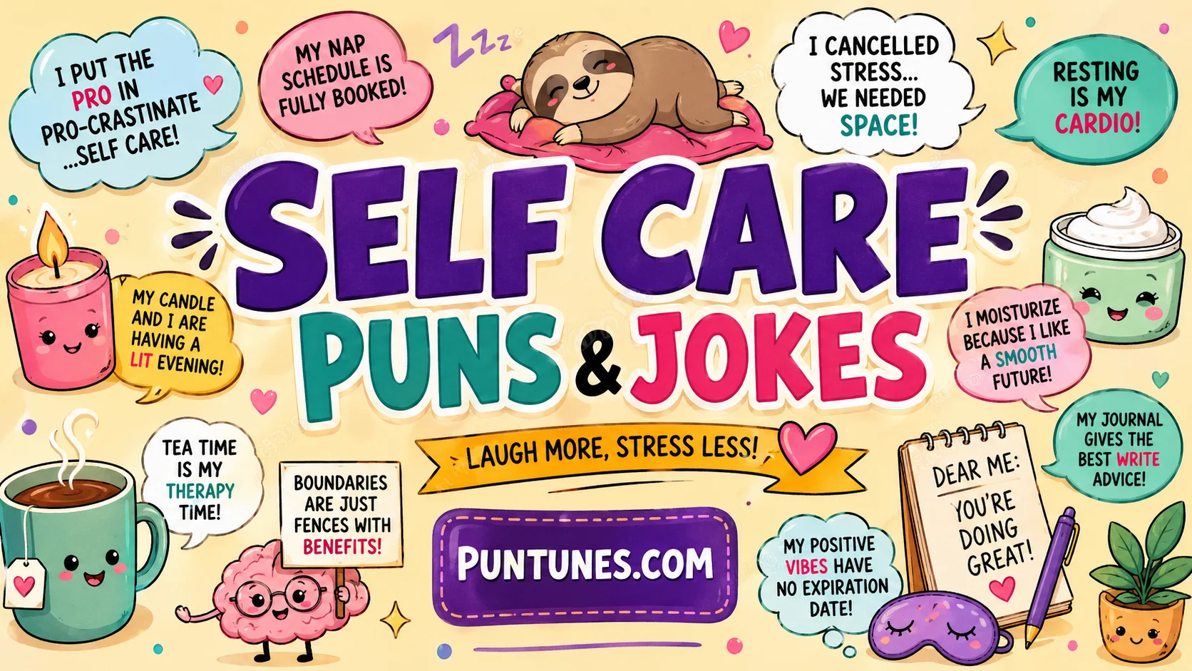 self care puns