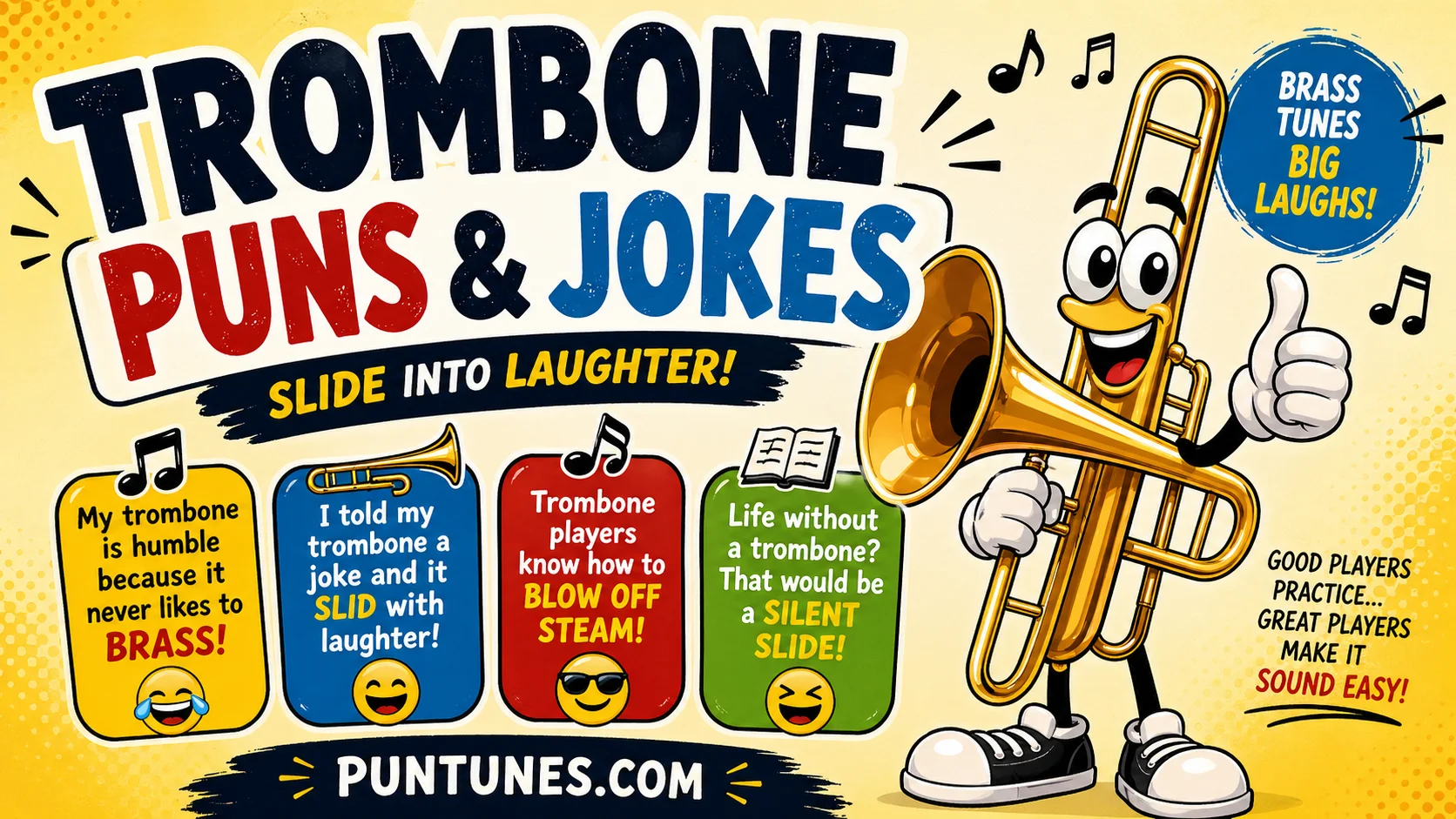 trombone puns