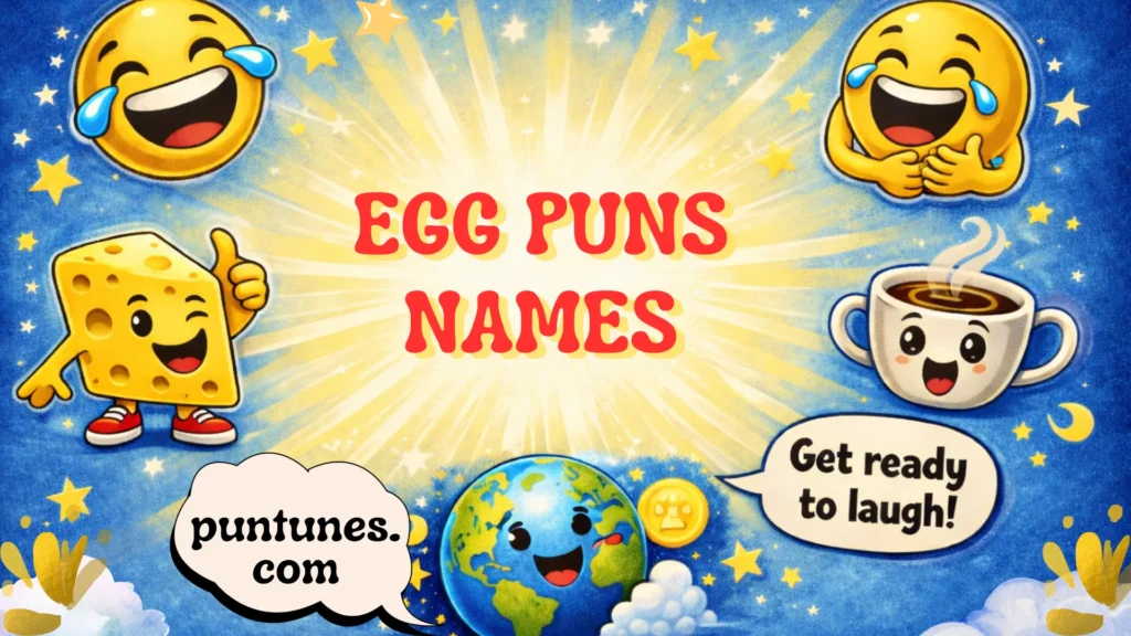 egg puns names