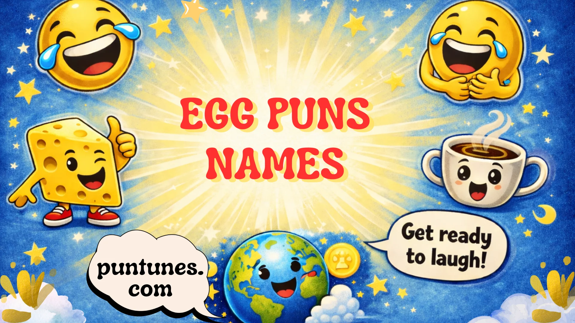 egg puns names