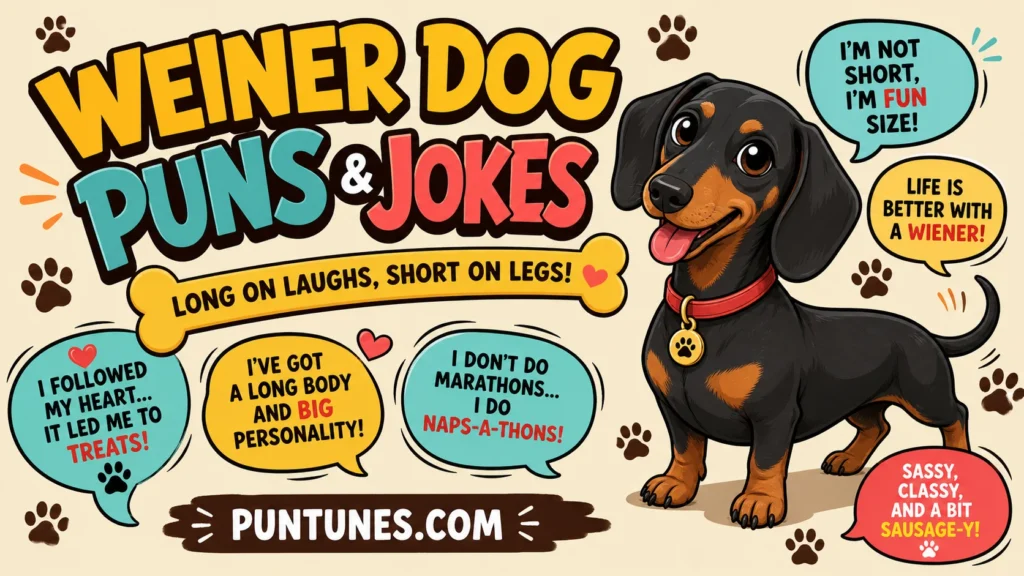weiner dog puns