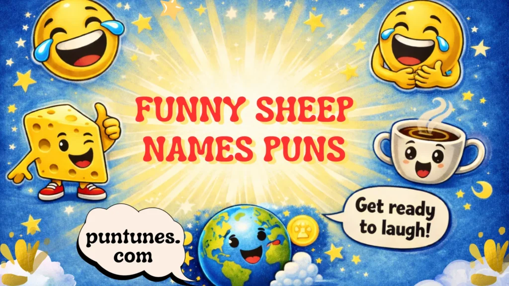 funny sheep names puns