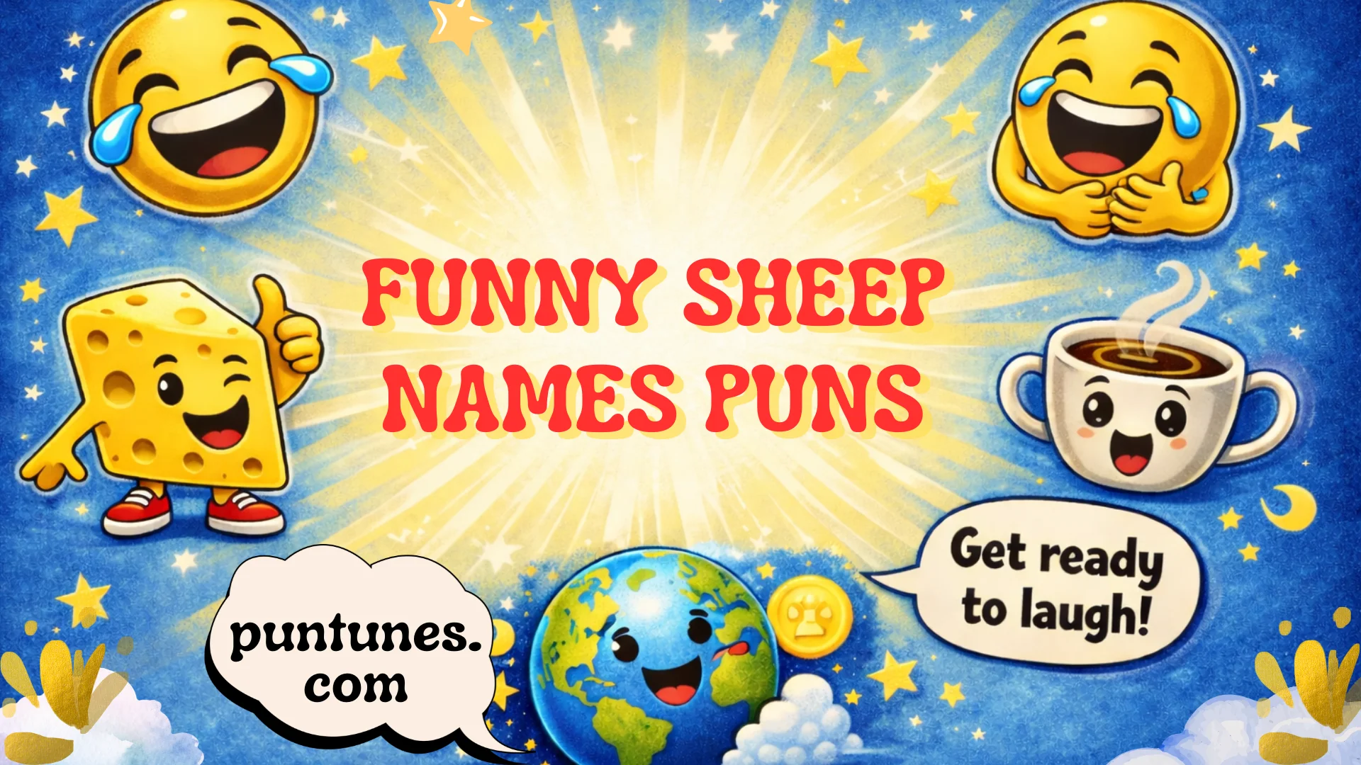 funny sheep names puns